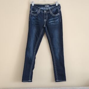 Size 9 Reign Jeans Carly Style Contrast Stitching